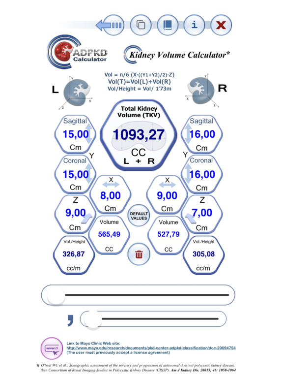 Screenshot #6 pour ADPKD Calculator