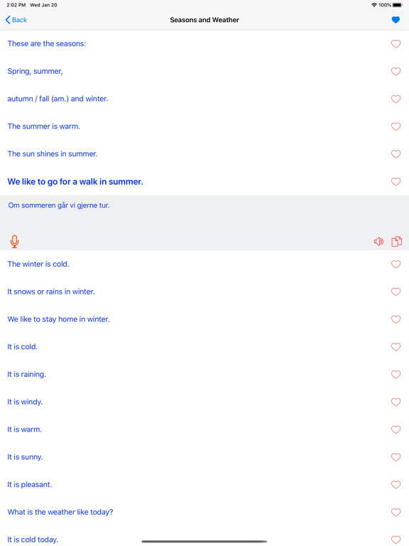 Screenshot #5 pour Learn Norwegian Offline Travel