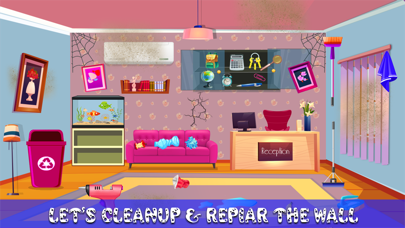 Pretend Hotel Room Cleaning Screenshot