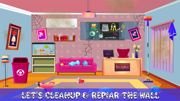 Pretend Hotel Room Cleaning screenshot-3