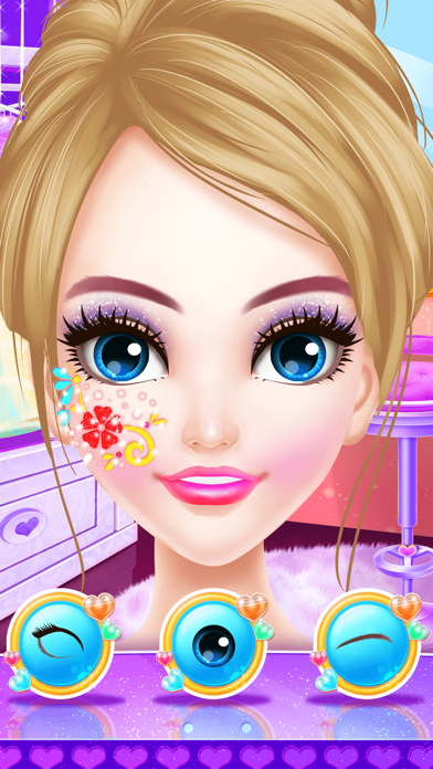 Wedding Face Painting Makeup Screenshot