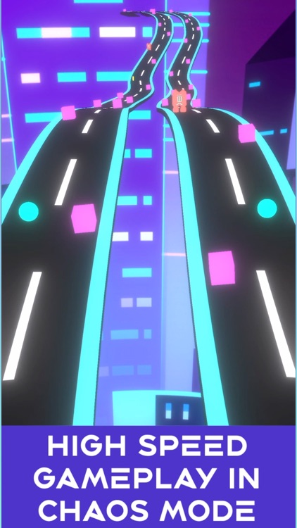 Neon Rush: Color Ball Road Run screenshot-0