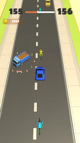 Game screenshot Cyclist Collider apk