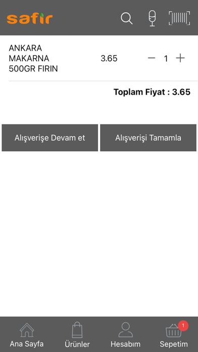Safir Market Screenshot