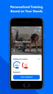 workout & fitness coach iphone screenshot 2