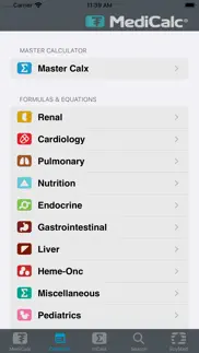 medicalc® iphone screenshot 2