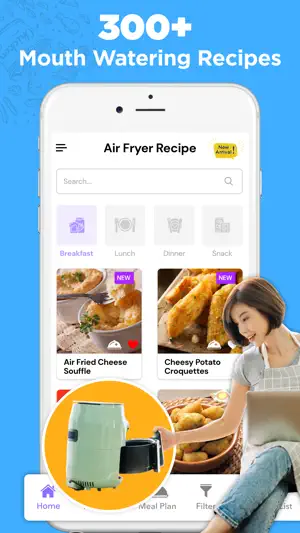 Healthy Air Fryer Recipes screenshot 1