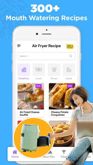 Healthy Air Fryer Recipes Screenshot