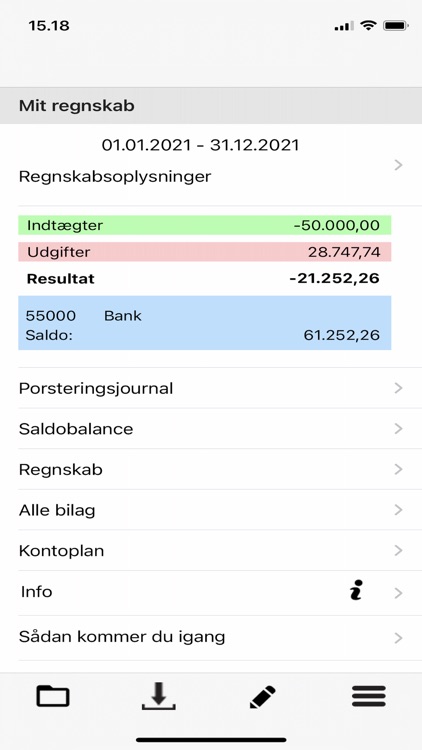 Bogføring og regnskab