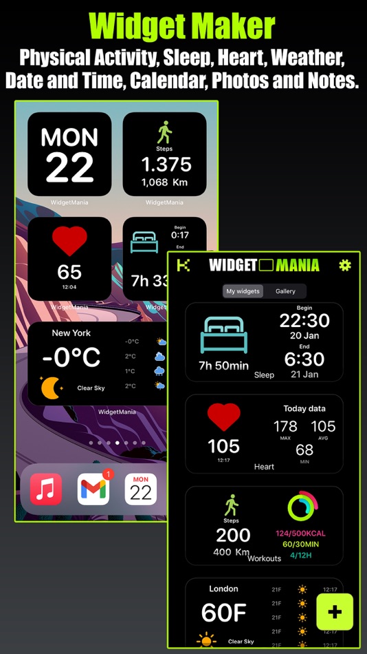 Widgetmania – Custom widgets - 1.04 - (iOS)