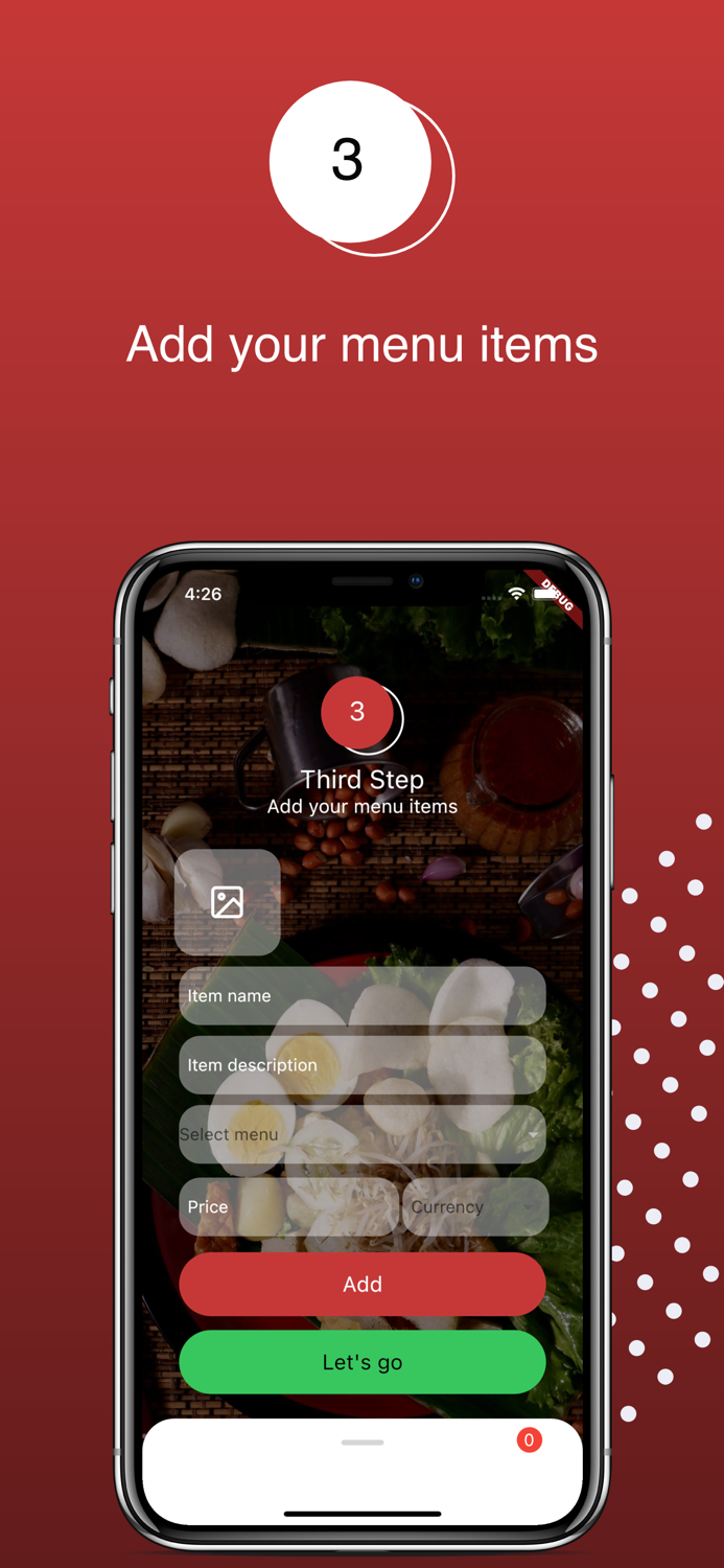 InvoSnack - Create menu link