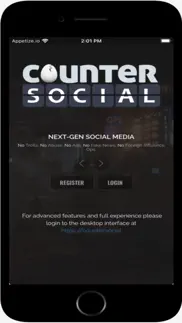 countersocial iphone screenshot 1