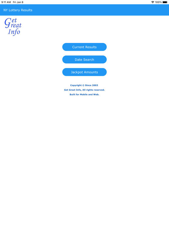 Screenshot #4 pour NYS Lottery Results