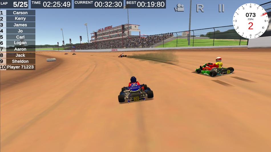 #2. Dirt Track Kart Racing Tour (iOS) 作者: Serdar Akgul