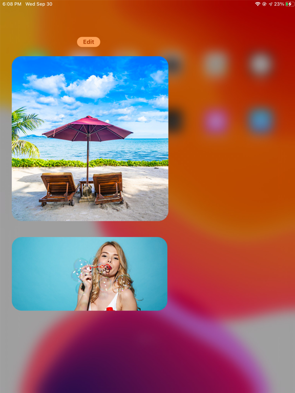 Photo Widget Simple screenshot 2