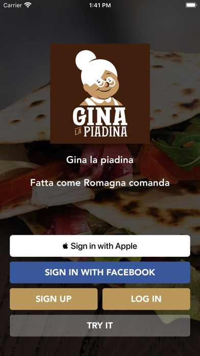 Gina la piadina Screenshot