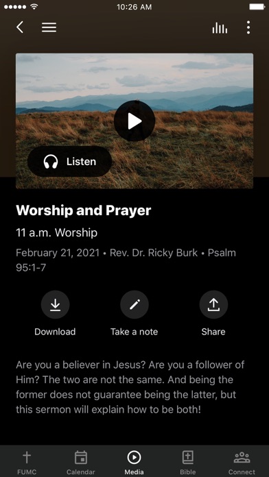 First United Methodist BOERNE Screenshot