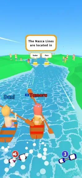 Game screenshot Trivia Wipeout Race 3D mod apk