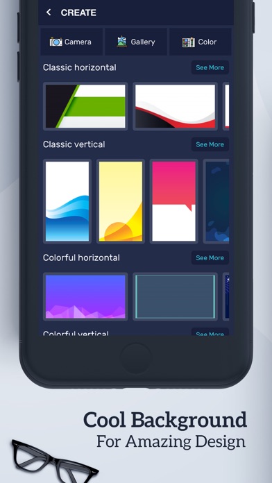 Digital Business Card Maker Screenshot