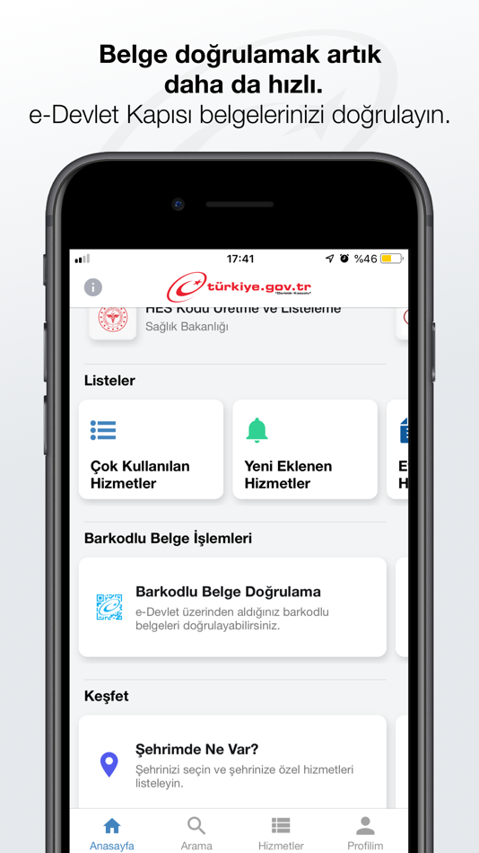 #7. e-Devlet (iOS) Podle: Turkiye Cumhuriyeti Cumhurbaskanlıgı Dijital Donusum Ofisi Baskanlıgı
