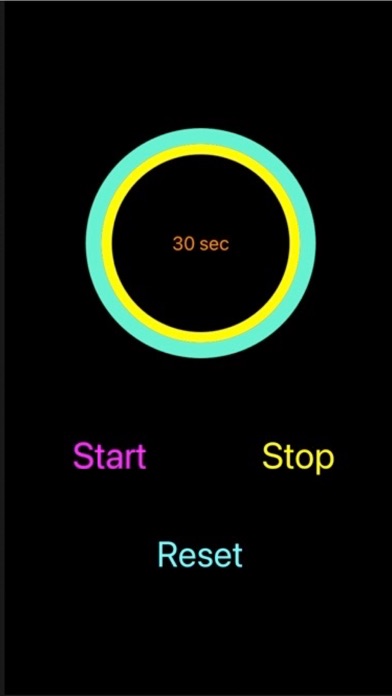 Screenshot #3 pour MyTimer - 30秒シンプルタイマー