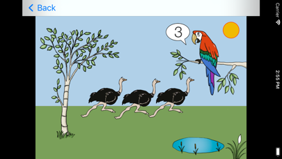 Animals in Africa - Math App Screenshot