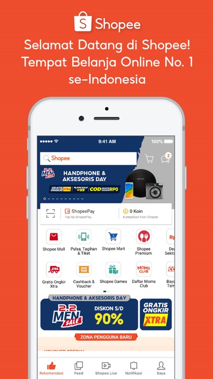 Shopee 2.2 Men Sale screenshot-0