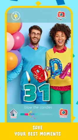 Game screenshot Funny Happy Birthday Candle apk