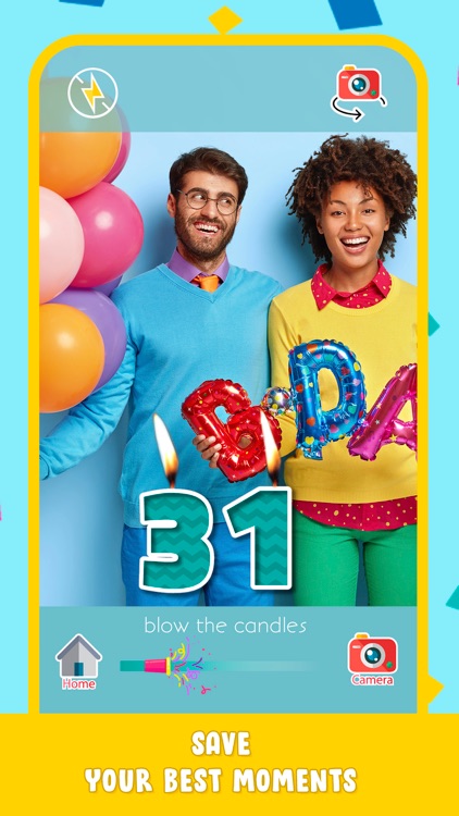 Funny Happy Birthday Candle