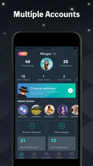 Followers Reports+ & Insight screenshot 4