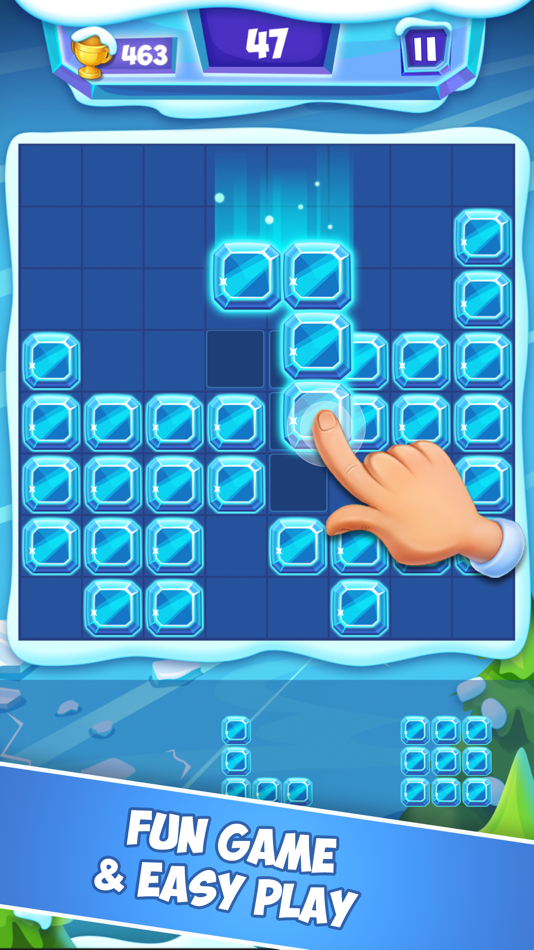 #1. Ice Block Puzzle Game (iOS) By: Nguyen Tu