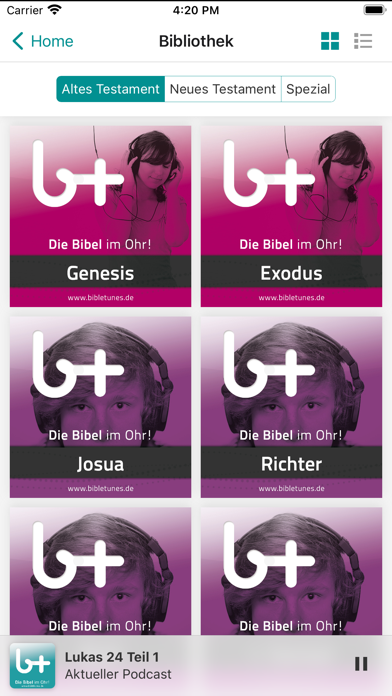 bibletunes Screenshot