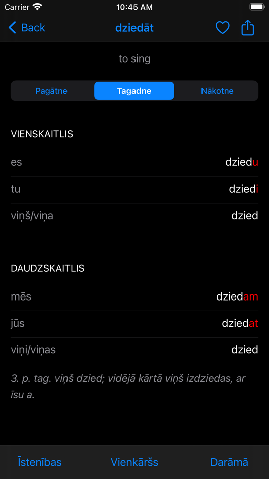 #8. Latvian Verbs (iOS) 由: DekSoft