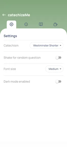 Game screenshot catechizeMe hack