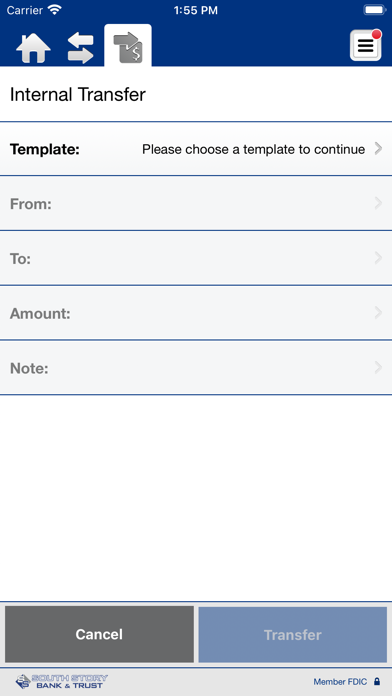 South Story Bank Business Screenshot