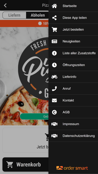 PizzaGo Screenshot