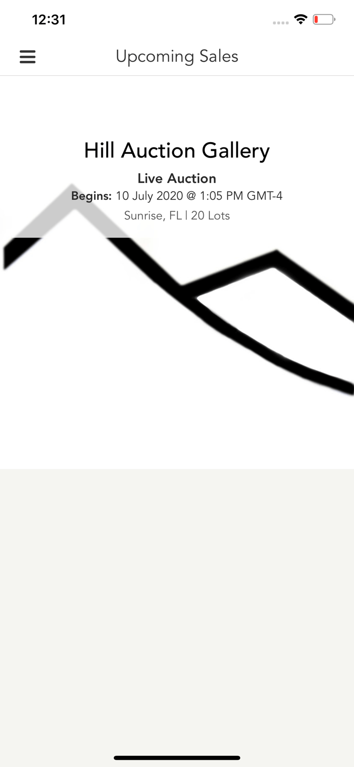 Hill Auction Gallery