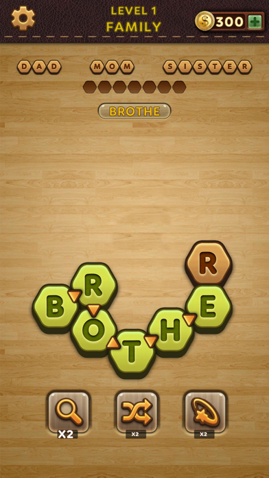 Word Search Hexa 2021 Screenshot
