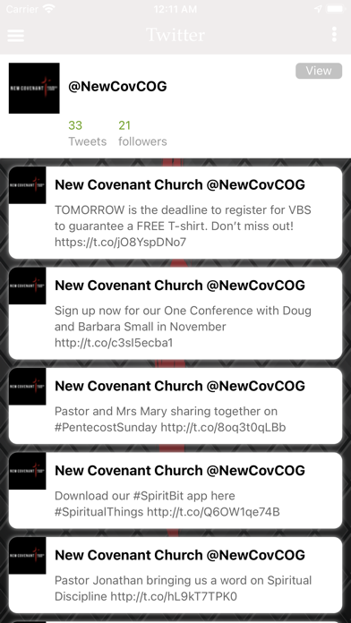 New Covenant COG Screenshot