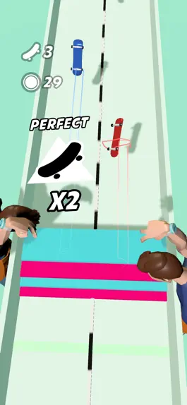 Game screenshot Finger Skateboard apk