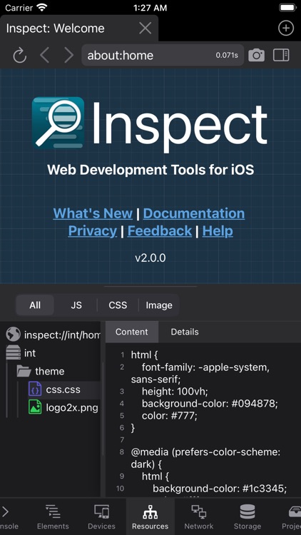 Inspect Browser screenshot-7