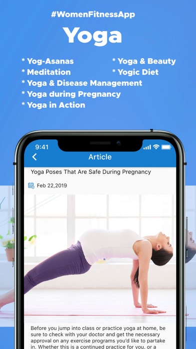 Woman Fitness Magazine Screenshot