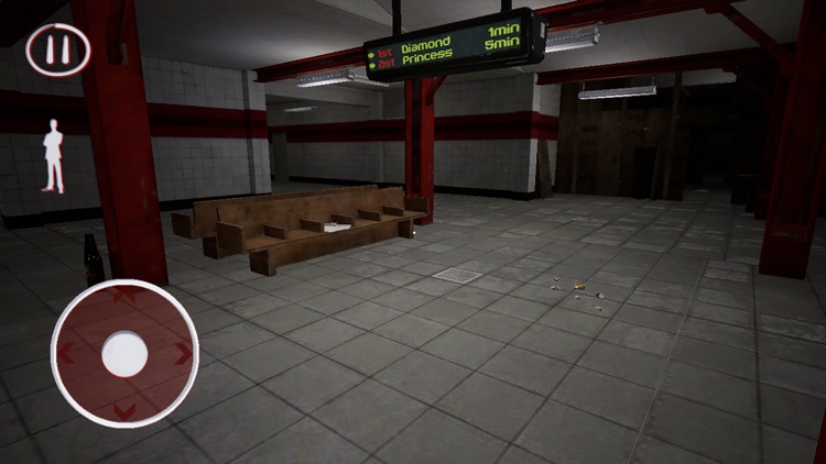 Scary Subway Train Escape Game screenshot-0