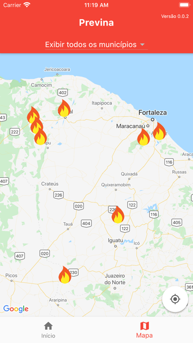 Screenshot #3 pour Previna - Focos de Calor