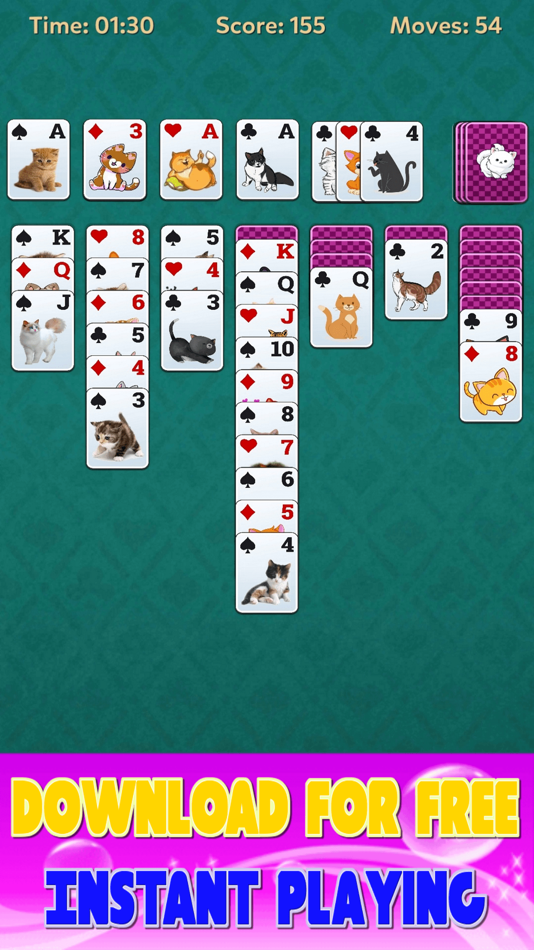 #4. Solitaire Cat (iOS) 由: Khiem Truong