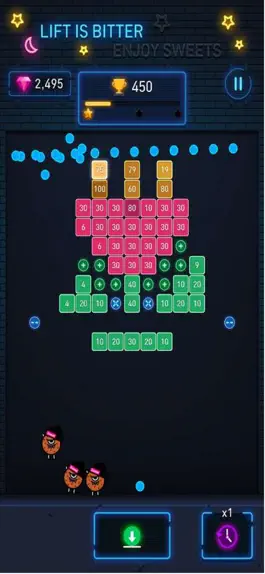 Game screenshot Brick Breaker: SweetMonster apk