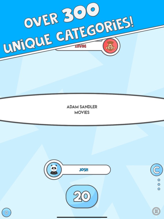 Screenshot #1 for Madagories - Category Trivia!