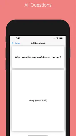 Game screenshot Bible Quiz Challenges apk