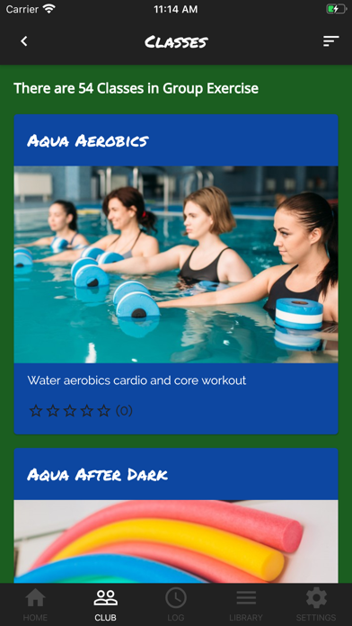 The Montana Athletic Club Screenshot
