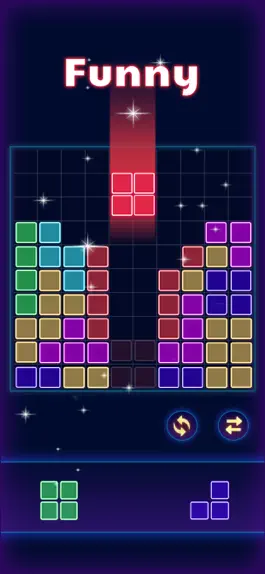 Game screenshot свечение блок головоломки apk